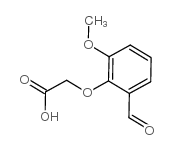 2-(2-甲酰基-6-甲氧基苯氧基)乙酸结构式