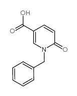 1-苄基-6-氧代-1,6-二氢吡啶-3-羧酸结构式