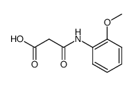 malonic acid o-anisidide Structure