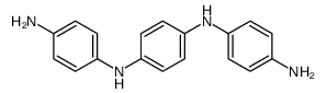 4-N-[4-(4-aminoanilino)phenyl]benzene-1,4-diamine结构式