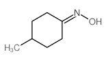 4-甲基环己酮肟结构式