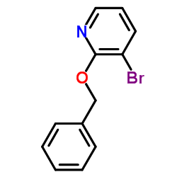 2-苄氧基-3-溴吡啶结构式