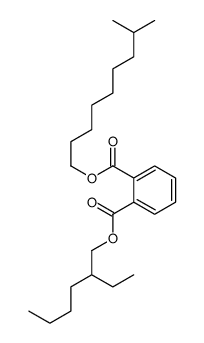 2-ethylhexyl isodecyl phthalate Structure