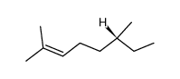 (R)-(-)-2,6-dimethyl-2-octene结构式
