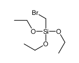 bromomethyl(triethoxy)silane Structure