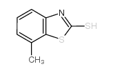2(3H)-Benzothiazolethione,7-methyl-(9CI) Structure