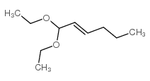 trans-2-hexen-1-al diethyl acetal Structure