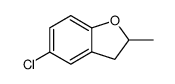 5-Chloro-2,3-dihydro-2-methylbenzofuran Structure