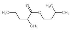 Pentanoic acid, 2-methyl-, 3-methylbutyl ester picture