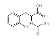 2-acetamido-3-(2-methylphenyl)propanoic acid Structure