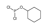 Dichlorophosphinous acid cyclohexyl ester结构式