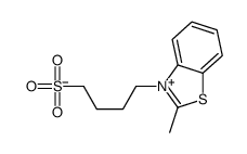 2-methyl-3-(4-sulphonatobutyl)benzothiazolium结构式