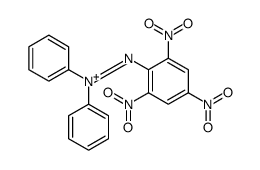 diphenyl-(2,4,6-trinitrophenyl)iminoazanium Structure