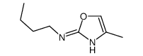 N-butyl-4-methyl-1,3-oxazol-2-amine Structure