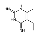 5-ethyl-6-methylpyrimidine-2,4-diamine Structure