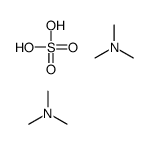 N,N-dimethylmethanamine,sulfuric acid Structure