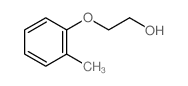 Ether, 2-(hydroxyethyl) o-tolyl Structure