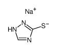 sel sodique de 3-mercapto-1,2,4-triazole Structure