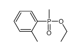 1-[ethoxy(methyl)phosphoryl]-2-methylbenzene结构式