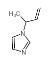 (9ci)-1-(1-甲基-2-丙烯基)-1H-咪唑结构式