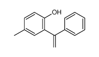 4-methyl-2-(1-phenylethenyl)phenol结构式