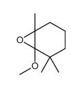 6-methoxy-1,5,5-trimethyl-7-oxabicyclo[4.1.0]heptane Structure