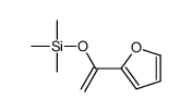 1-(furan-2-yl)ethenoxy-trimethylsilane Structure