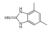 (9ci)-4,6-二甲基-1H-苯并咪唑-2-胺结构式