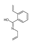 2-ethenyl-N-prop-2-enylbenzamide Structure