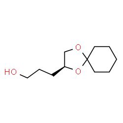 1,4-Dioxaspiro[4.5]decane-2-propanol,(2S)-(9CI) Structure