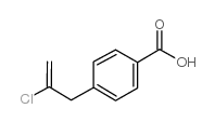4-(2-CHLORO-ALLYL)-BENZOIC ACID Structure