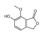6-hydroxy-7-methoxyphthalide Structure