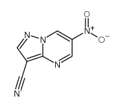 6-Nitropyrazolo[1,5-a]pyrimidine-3-carbonitrile Structure