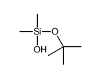 hydroxy-dimethyl-[(2-methylpropan-2-yl)oxy]silane Structure