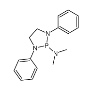 dimethylamino-2,N,N' diphenyl-1,3 diazaphospholane-1,3,2结构式