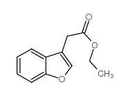 苯并呋喃-3-乙酸乙酯结构式