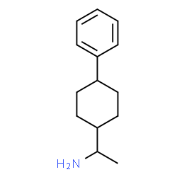 Cyclohexanemethanamine, alpha-methyl-4-phenyl-, trans-结构式