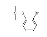 (2-bromophenyl)sulfanyl-trimethylsilane结构式