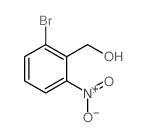 2-溴-6-硝基苯甲醇结构式