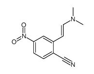 2-[2-(dimethylamino)ethenyl]-4-nitrobenzonitrile Structure