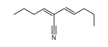 2-butylidenehept-3-enenitrile结构式