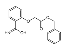 benzyl 2-(2-carbamoylphenoxy)acetate Structure