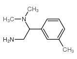 N~1~,N~1~-二甲基-1-(3-甲基苯)-1,2-乙二胺双盐酸盐结构式