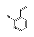 2-bromo-3-ethenylpyridine Structure
