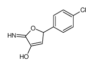 2-(4-chlorophenyl)-5-imino-2H-furan-4-ol Structure