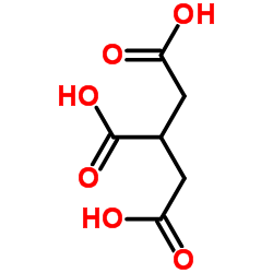 1,2,3-丙烷三甲酸结构式