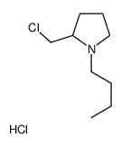 1-BUTYL-2-(CHLOROMETHYL)PYRROLIDINE HYDROCHLORIDE结构式