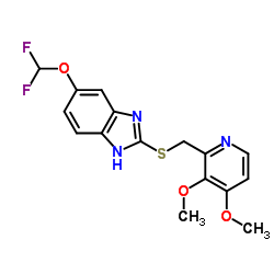 泮托拉唑硫酸盐结构式