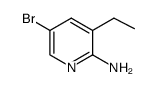 5-bromo-3-ethylpyridin-2-amine Structure