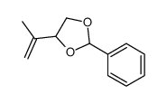 2-phenyl-4-prop-1-en-2-yl-1,3-dioxolane结构式